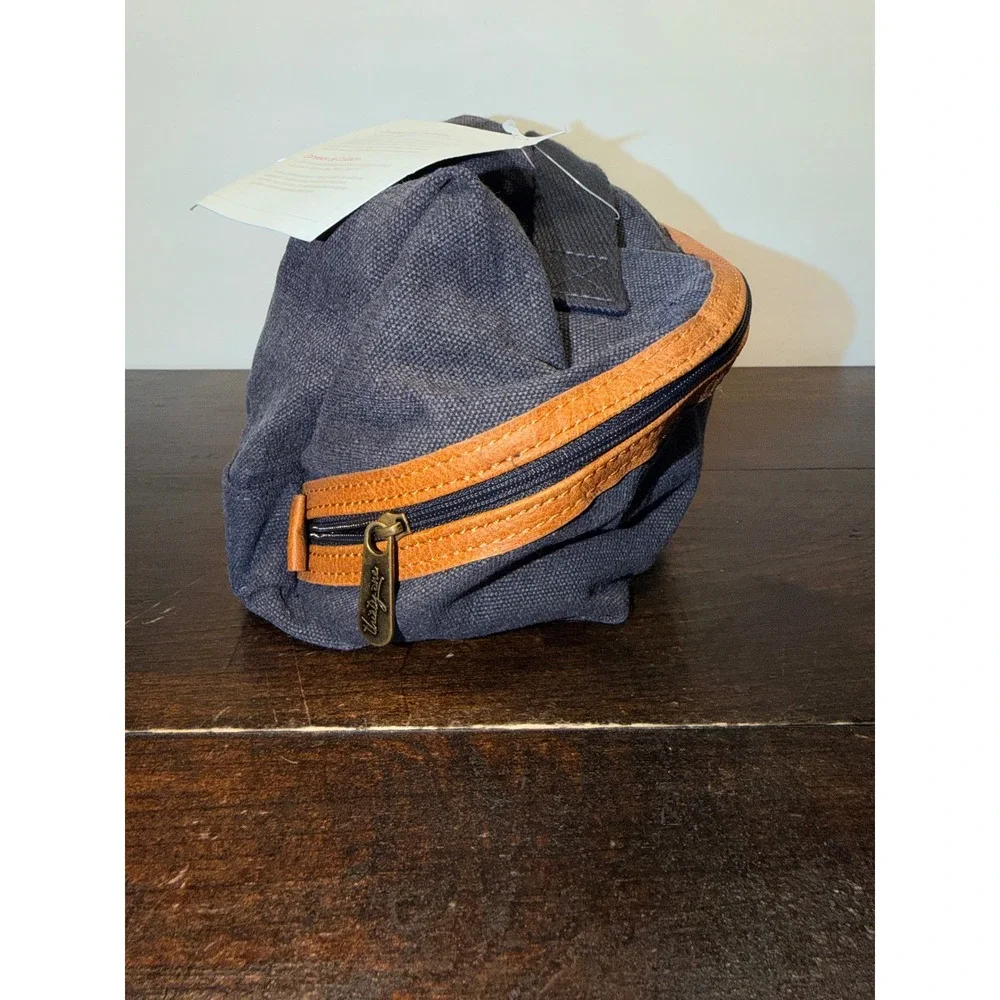 Thirty-One Expanding Canvas Toiletry Case Bag‎ Travel Organizer